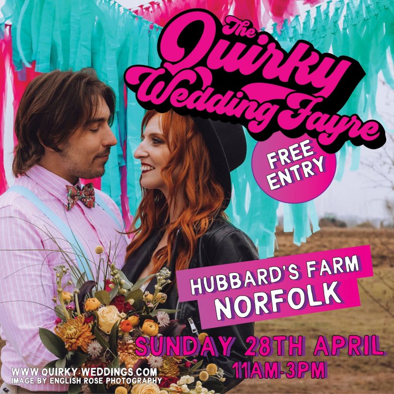 Thumbnail image for The Quirky Wedding Fayre at Hubbard's Farm