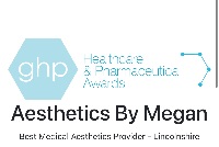 Best Medical Aesthetics Provider in Lincolnshire as awarded by GHP Health and Pharmaceutical Awards. 