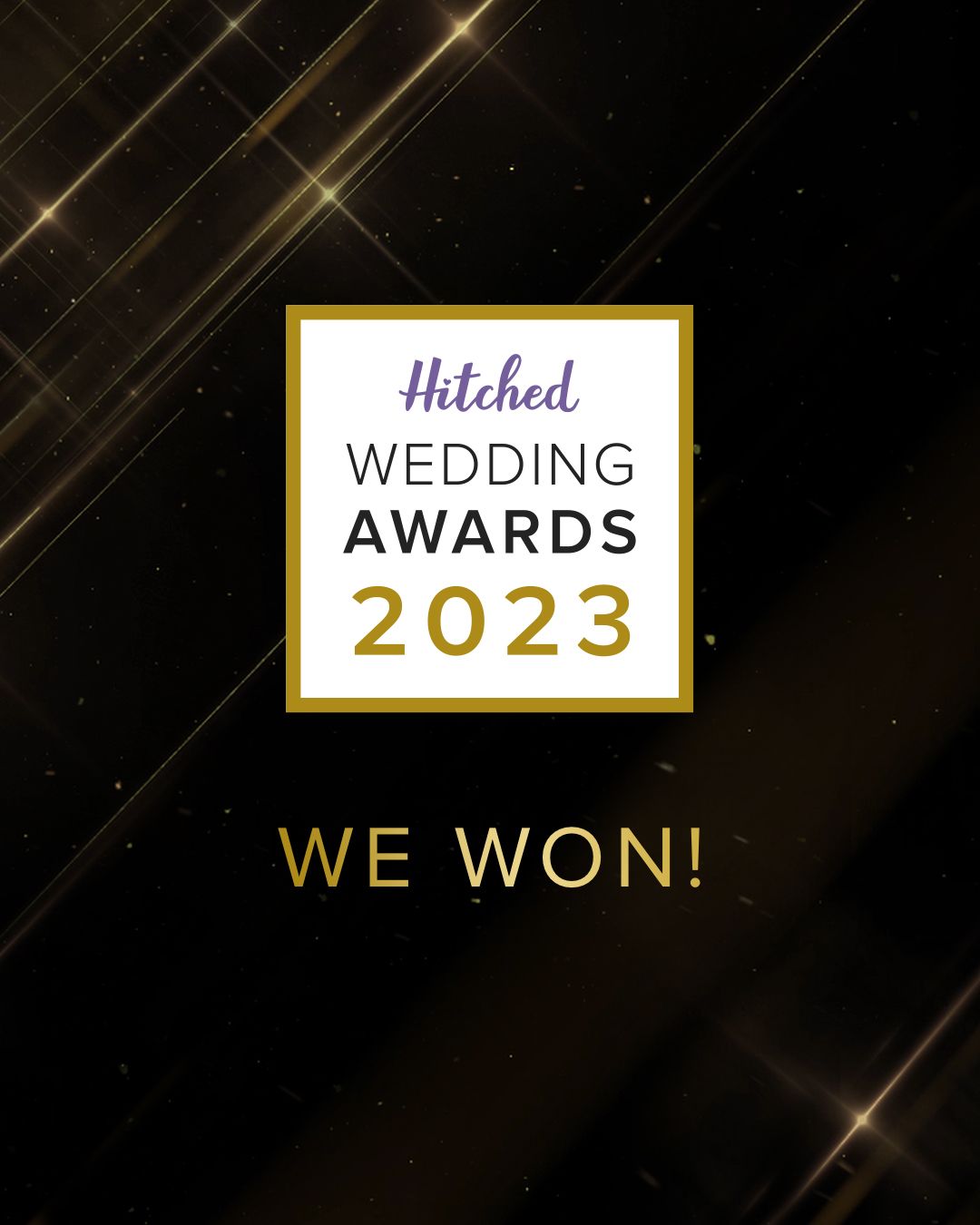 Hitched Supplier of the year 2022 & now 2023!