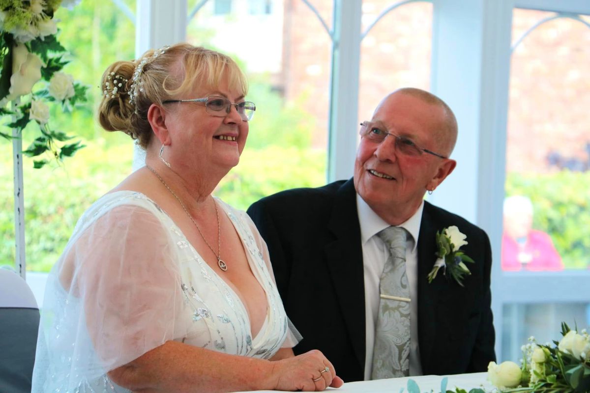 Molly and Bryan married at Lion Quays Resort in July.