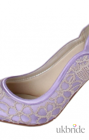 Lilac 2024 bridal shoes