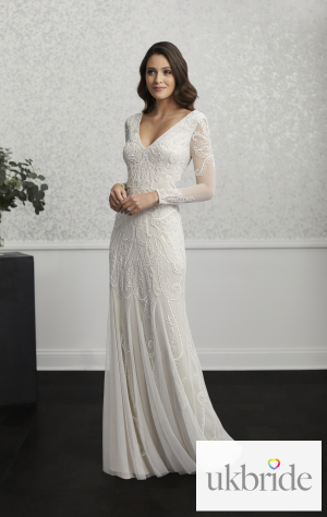 Adrianna Papell Wedding Dresses - Sleeved - 223602 - p1 of 1