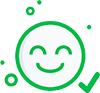 Green Smile Icon