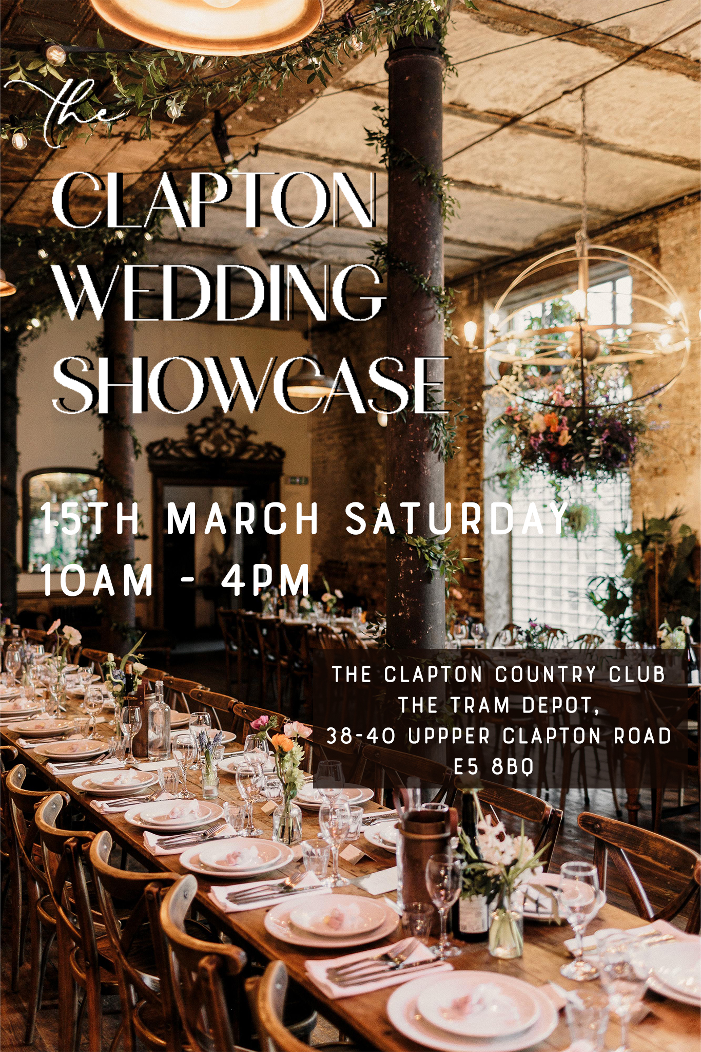 Thumbnail image for The Clapton Wedding Showcase Spring 2025