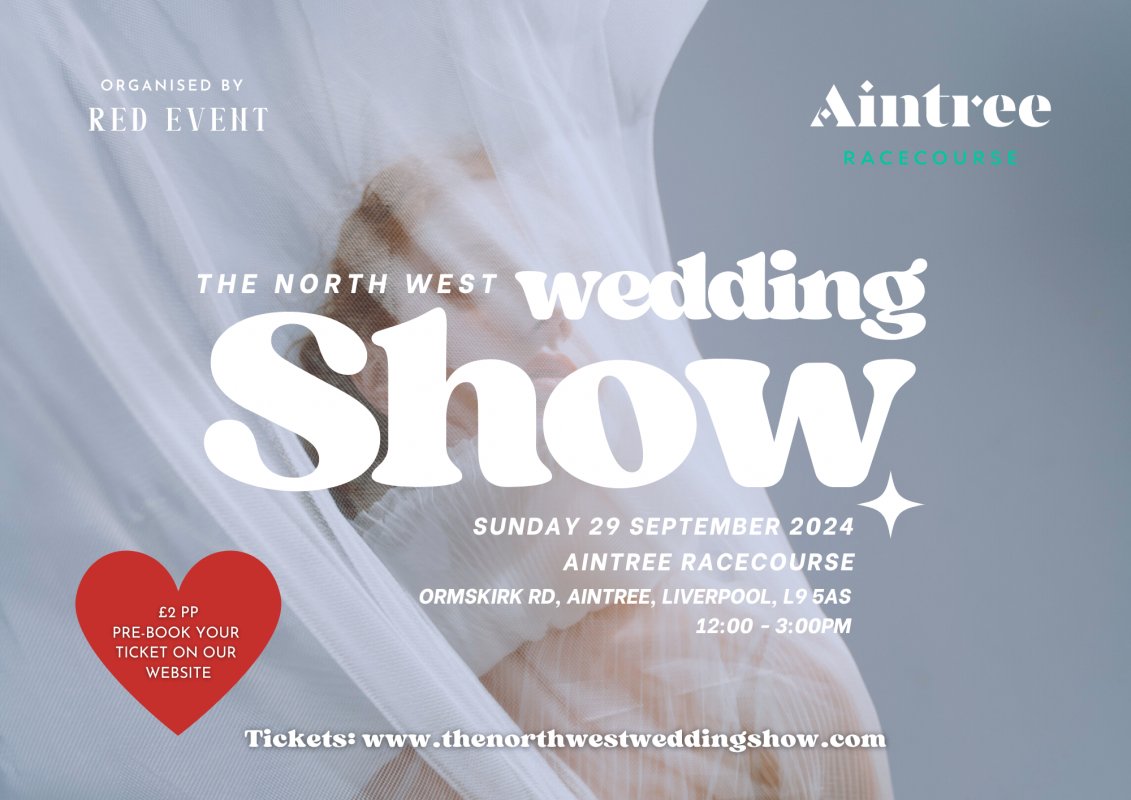 Thumbnail image for The North West Wedding Show at Aintree Racecourse, Liverpool. (29th September 2024)