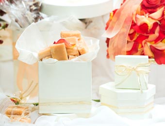 fudge wedding favour fudge wedding favour