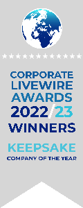 Corporate Livewire Award for Global Keepsake Company 22/23 