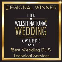 Welsh National Wedding Awards (Mid Wales Region) Wedding DJ Winner 2024