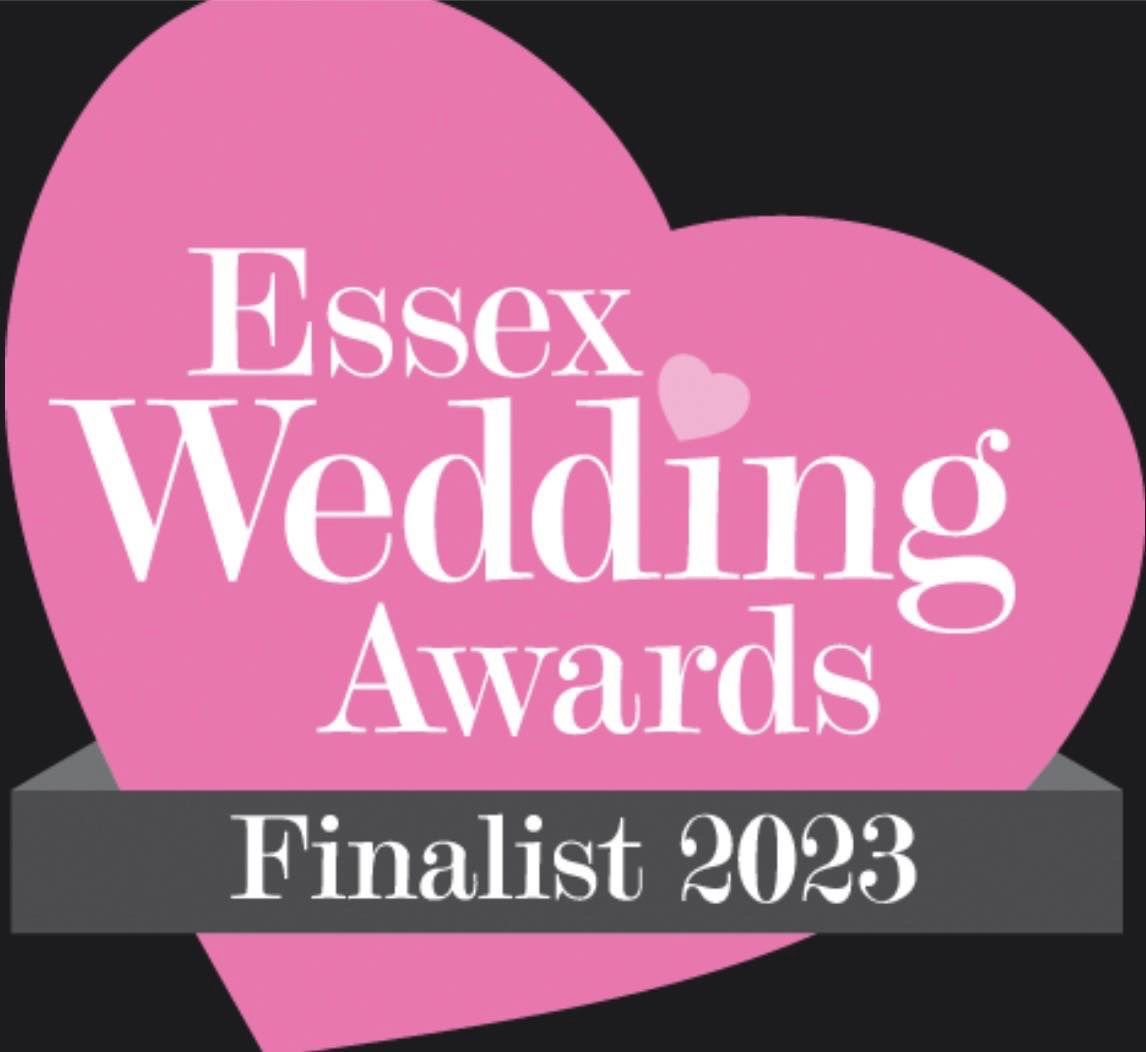 2023 Finalist at Essex Wedding Awards 