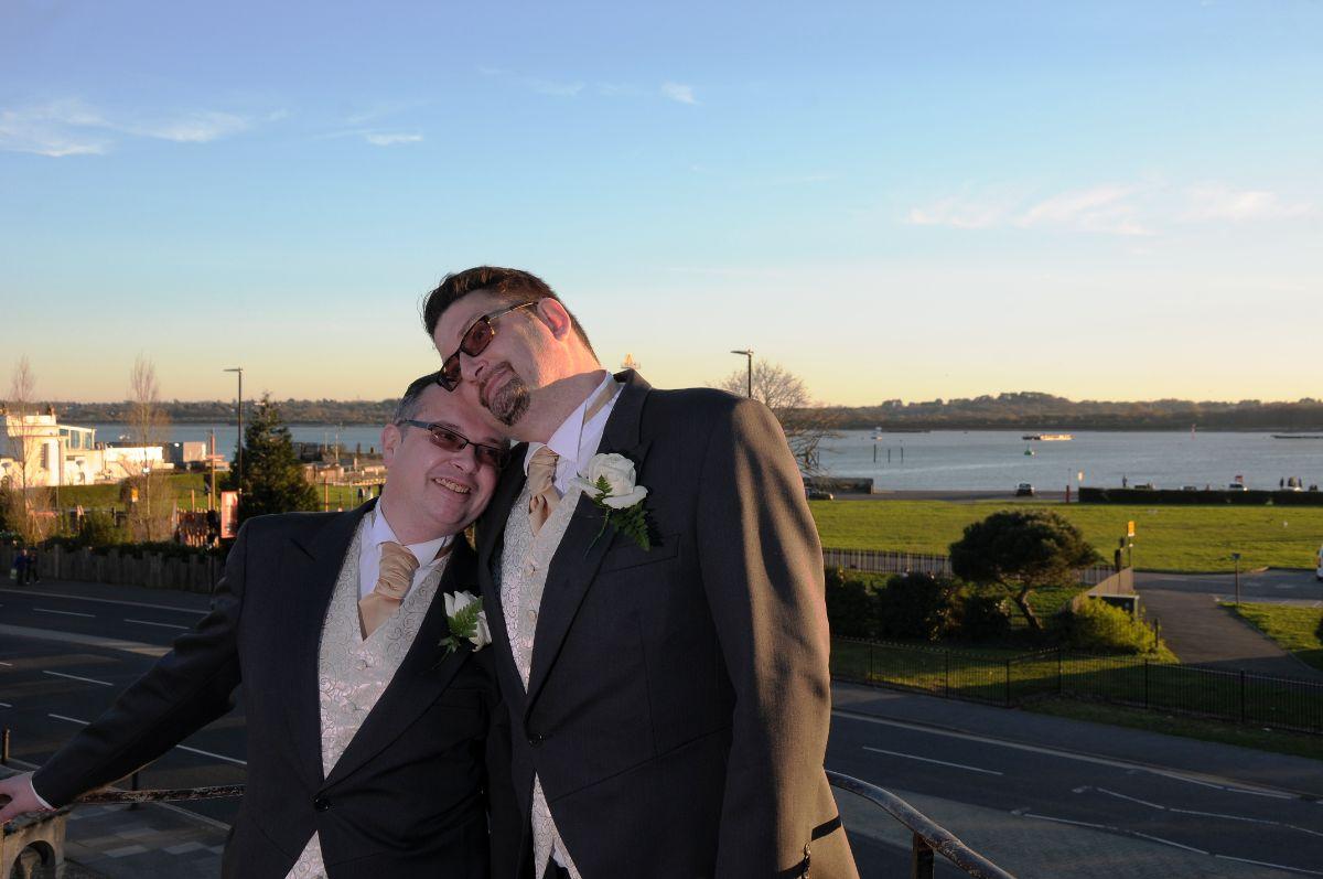 Real Wedding Image for Andy & Steve