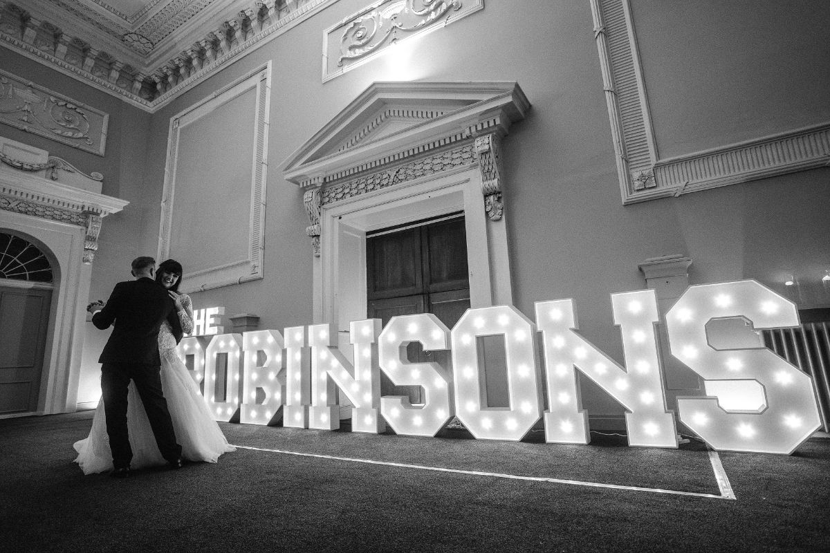 Real Wedding Image for Mr Robinson & Mrs Robinson