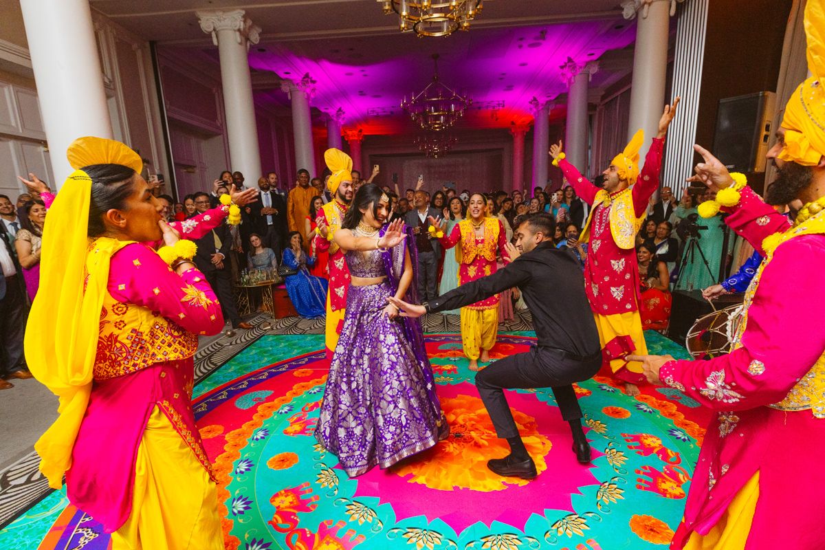 Evening dancing taking place in the Adelphi Suite